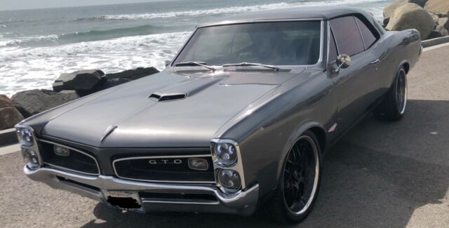 1966 Gray Pontiac GTO Coupe