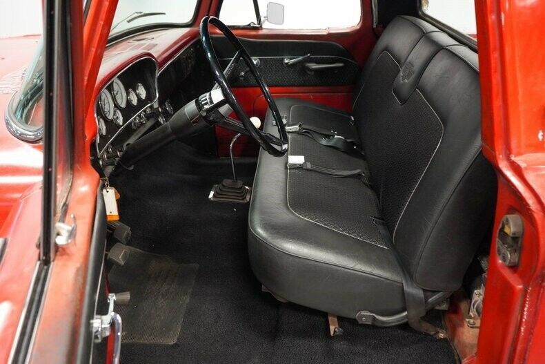 1966 Red Ford F-100 Pickup Truck