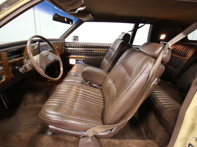 1982 Yellow Cadillac DeVille Coupe