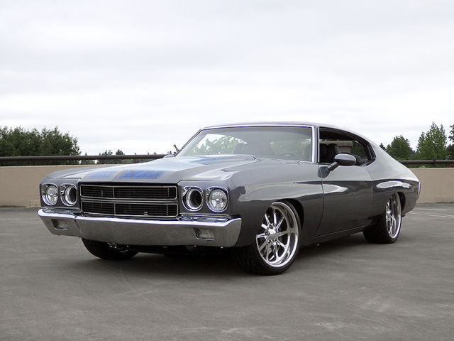 1970 Steel Gray Chevrolet Chevelle Coupe
