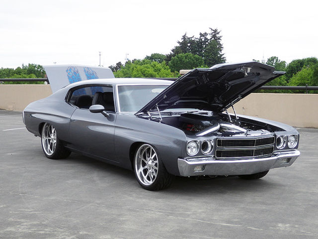 1970 Steel Gray Chevrolet Chevelle Coupe