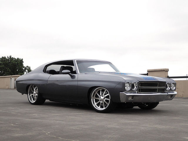 1970 Steel Gray Chevrolet Chevelle Coupe
