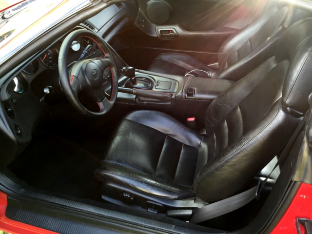 1994 Red Toyota Supra Coupe