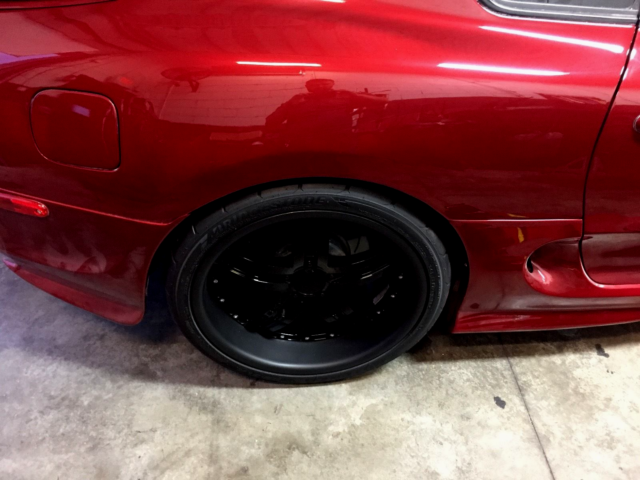 1994 Red Toyota Supra Coupe