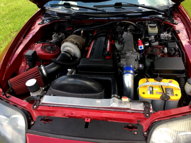 1994 Red Toyota Supra Coupe