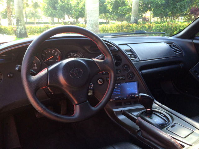 1994 Red Toyota Supra Coupe