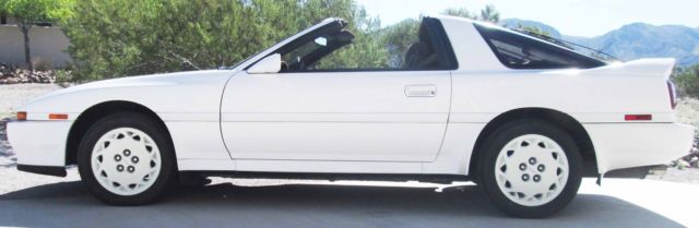 1989 White, 3 stage Toyota Supra Hatchback