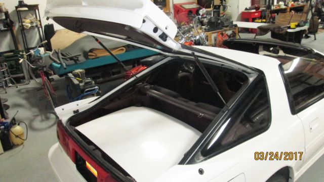 1989 White, 3 stage Toyota Supra Hatchback