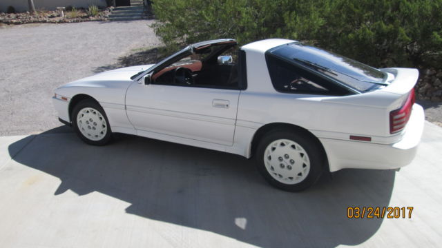 1989 White, 3 stage Toyota Supra Hatchback