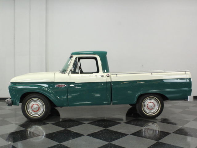 1965 Green Ford F-100 Pickup (Truck)