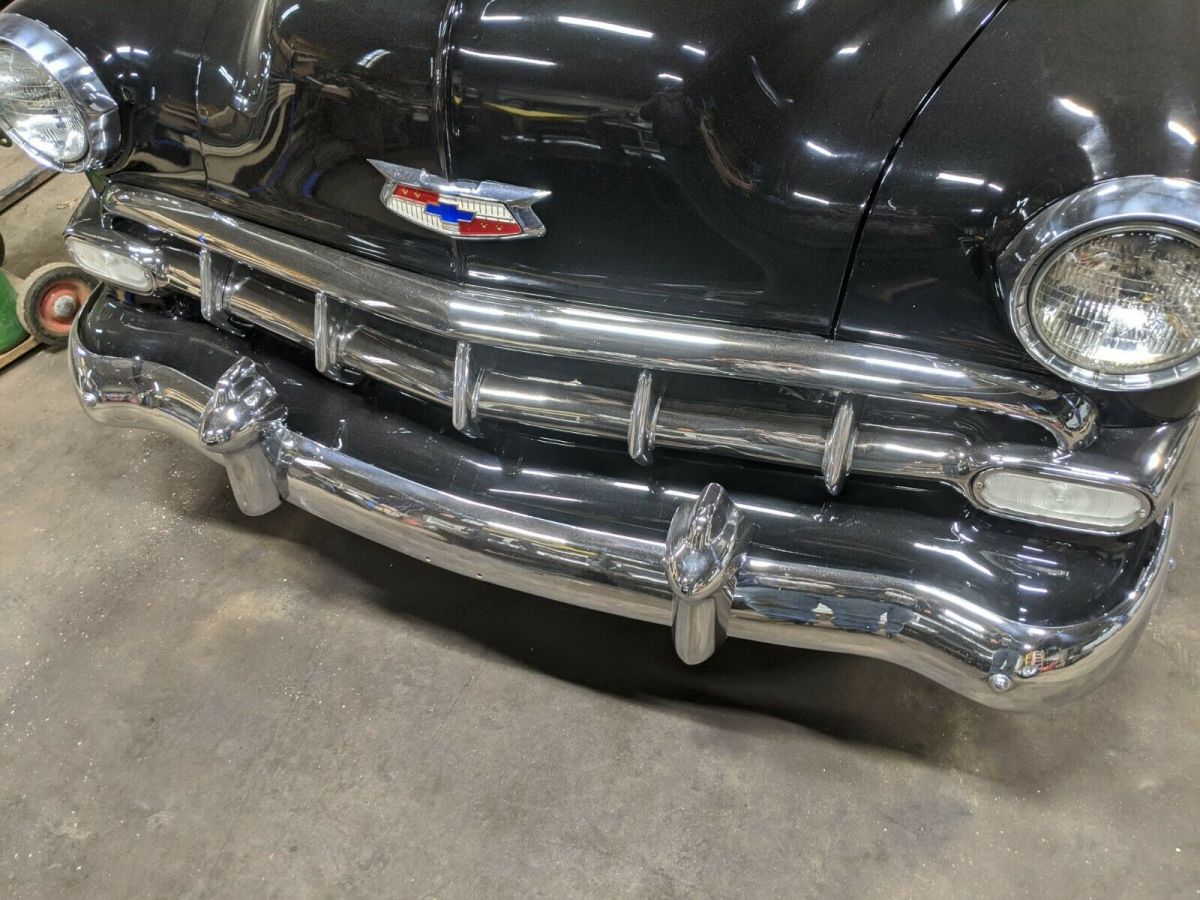 1954 Black Chevrolet Bel Air/150/210 Coupe