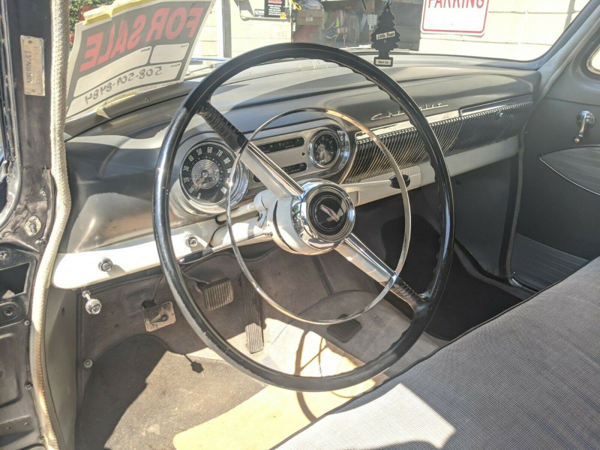 1954 Black Chevrolet Bel Air/150/210 Coupe