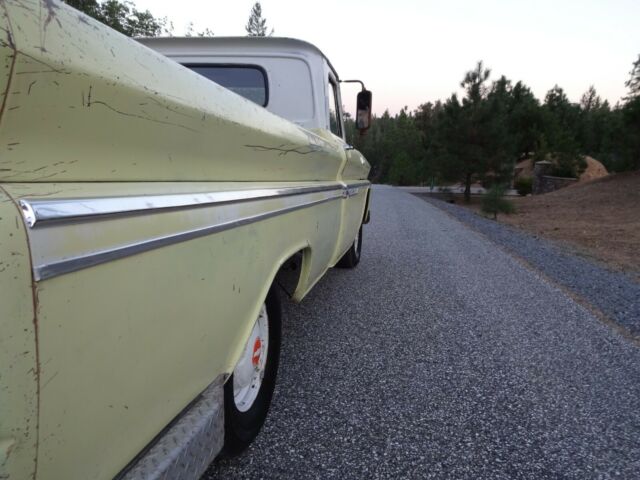 1965 YELLOW Chevrolet C-10