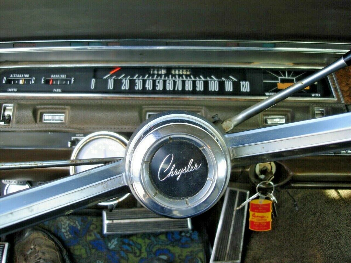 1968 Green Chrysler Town & Country Wagon