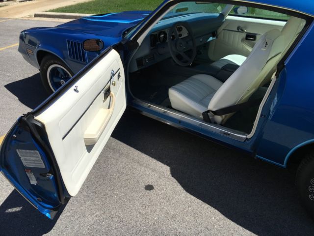 1978 Blue Chevrolet Camaro Coupe