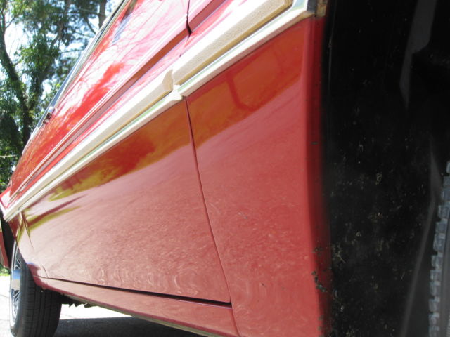 1980 Red Ford Cougar Coupe