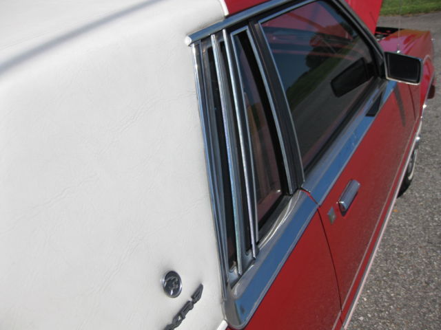 1980 Red Ford Cougar Coupe