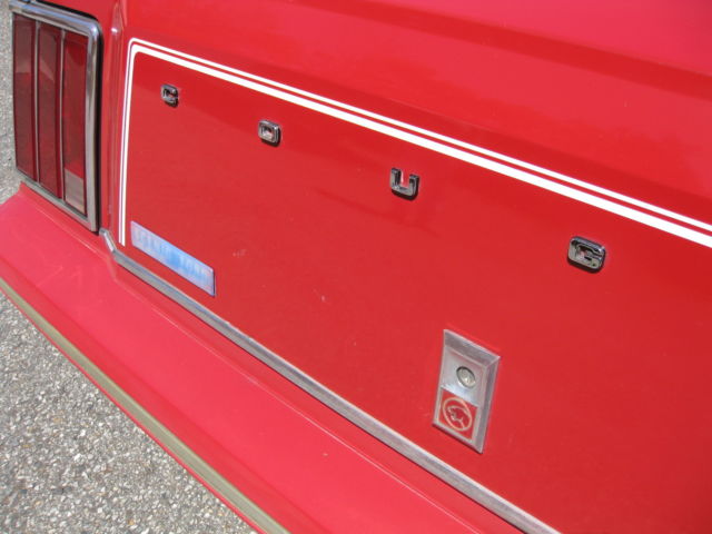 1980 Red Ford Cougar Coupe