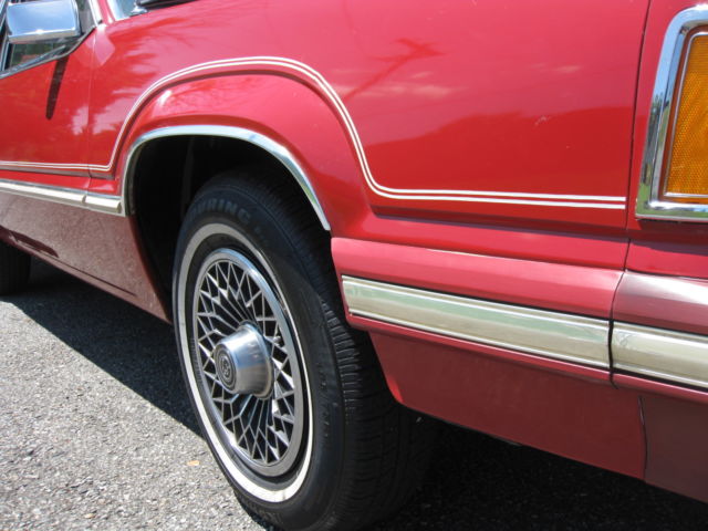 1980 Red Ford Cougar Coupe