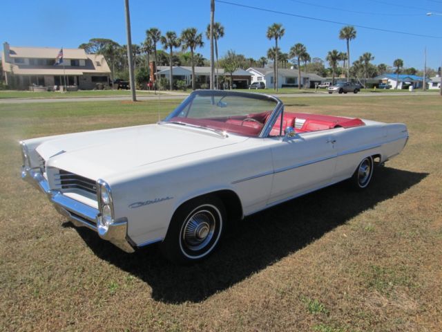 1964 White Pontiac Catalina Convertible