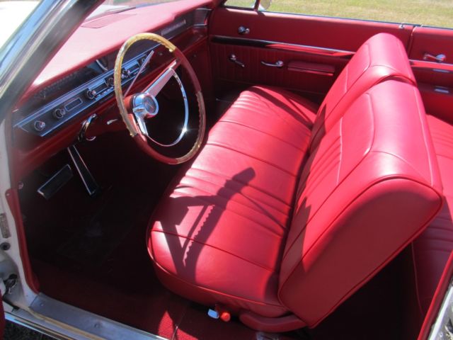 1964 White Pontiac Catalina Convertible