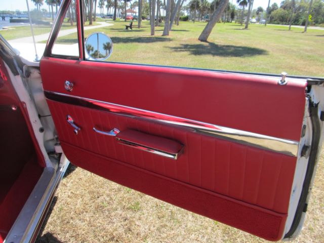1964 White Pontiac Catalina Convertible