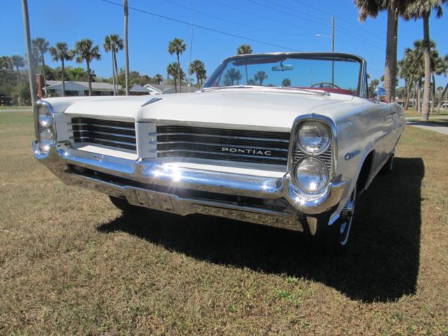 1964 White Pontiac Catalina Convertible