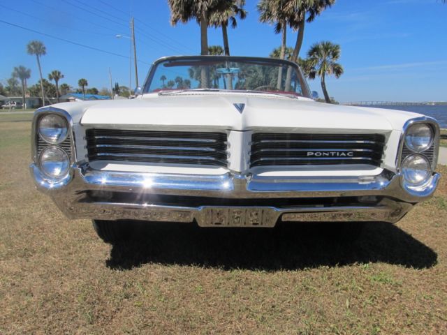 1964 White Pontiac Catalina Convertible