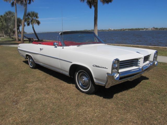 1964 White Pontiac Catalina Convertible