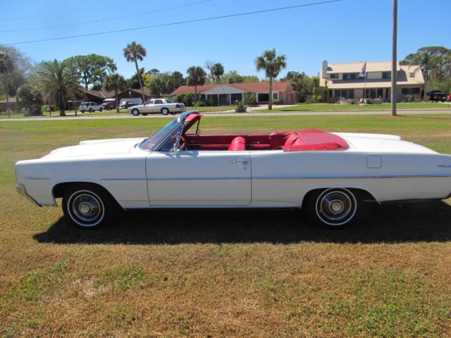 1964 White Pontiac Catalina Convertible