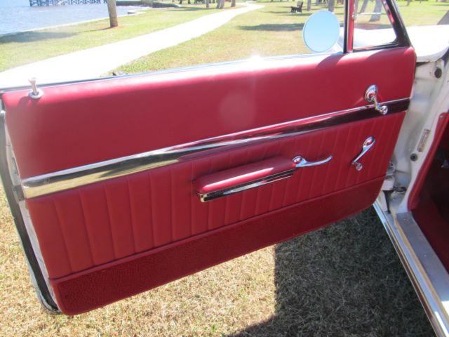 1964 White Pontiac Catalina Convertible