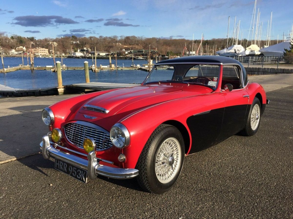1957 Red over Black Austin Healey Other Convertible