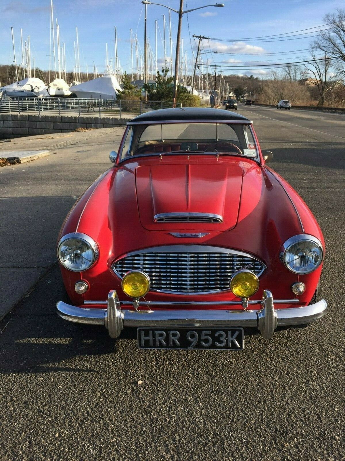 1957 Red over Black Austin Healey Other Convertible