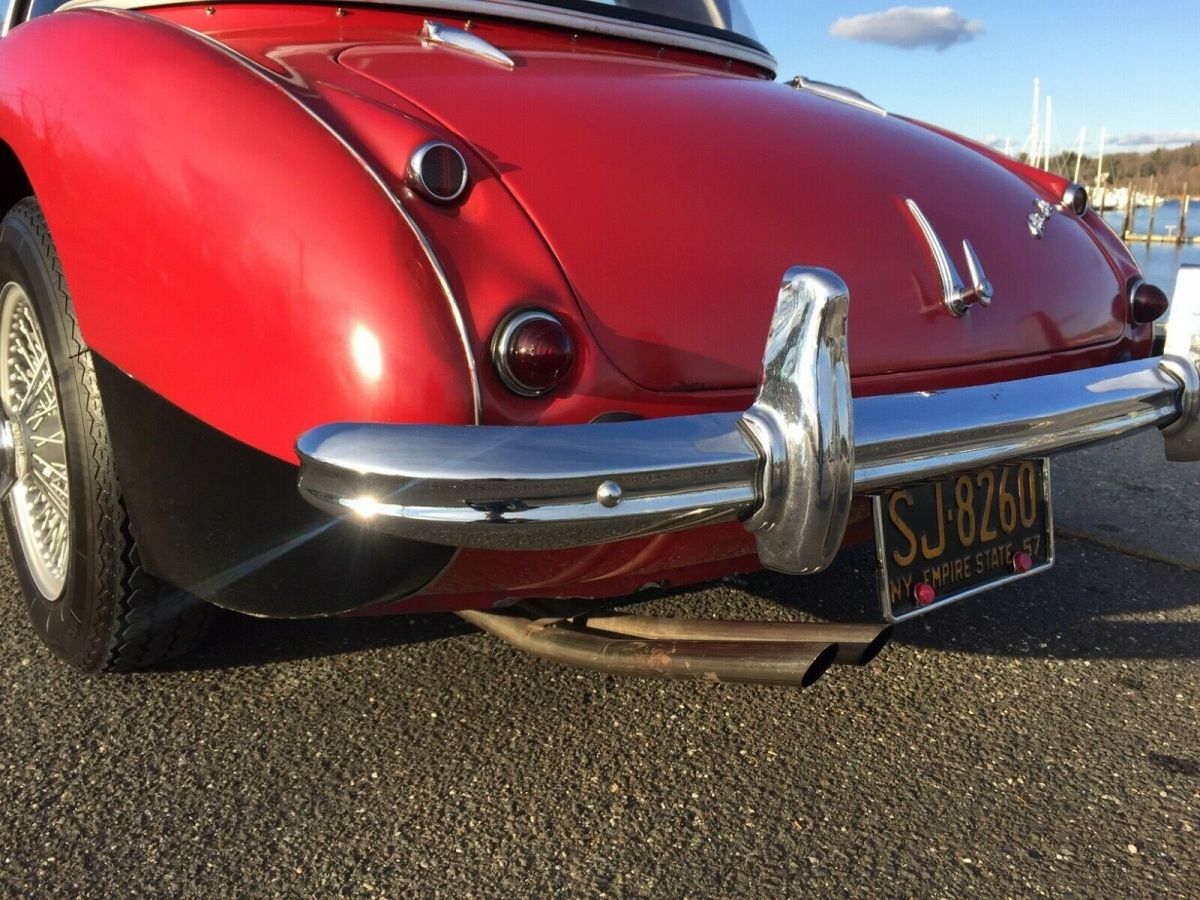 1957 Red over Black Austin Healey Other Convertible