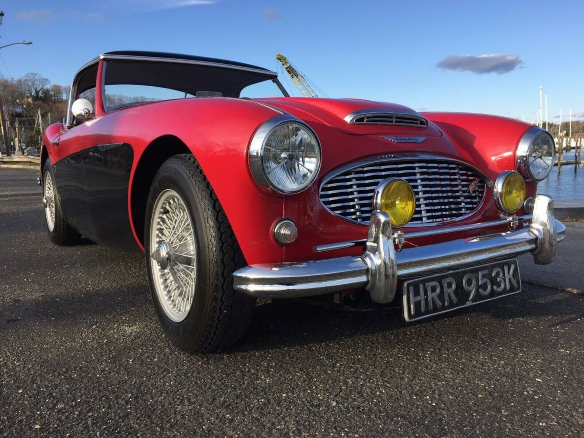 1957 Red over Black Austin Healey Other Convertible