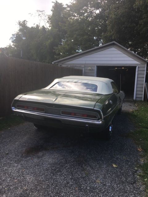 1971 Green Dodge Challenger