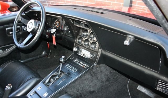 1980 Red Chevrolet Corvette Coupe