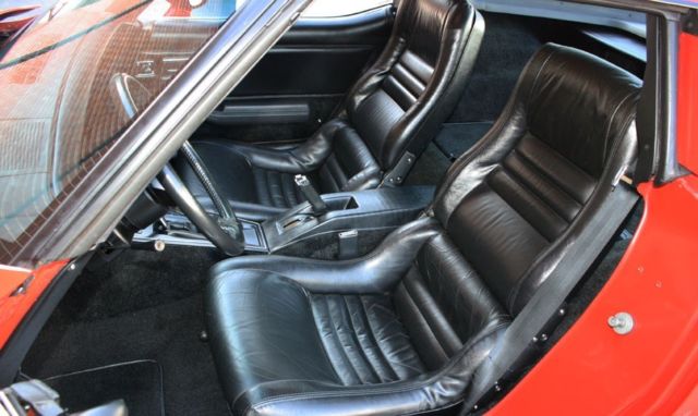 1980 Red Chevrolet Corvette Coupe