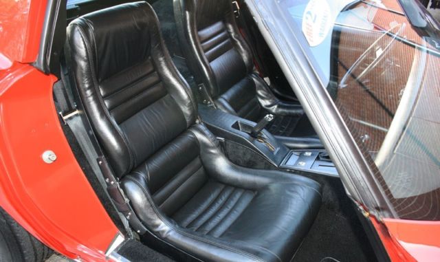 1980 Red Chevrolet Corvette Coupe