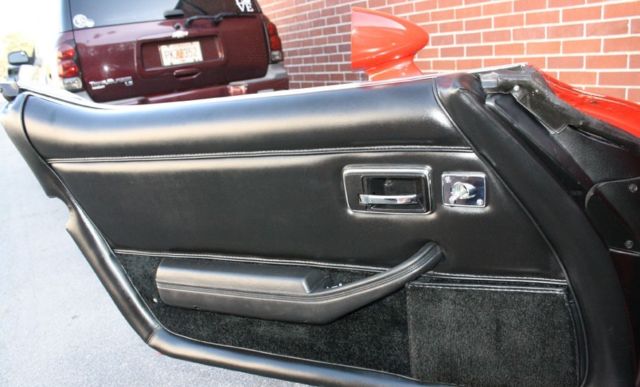 1980 Red Chevrolet Corvette Coupe