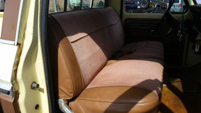 1973 Yellow / Bronze Ford F-100 pickup