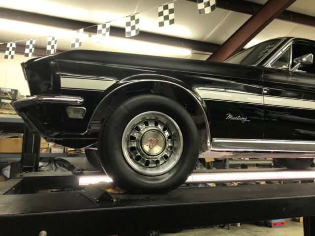 1968 Black Ford Mustang