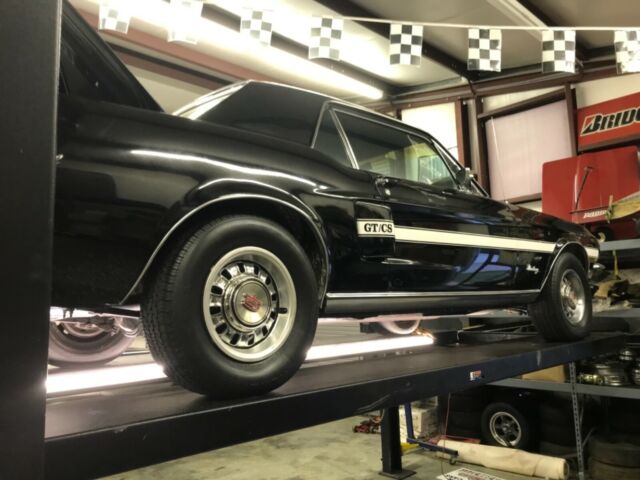 1968 Black Ford Mustang