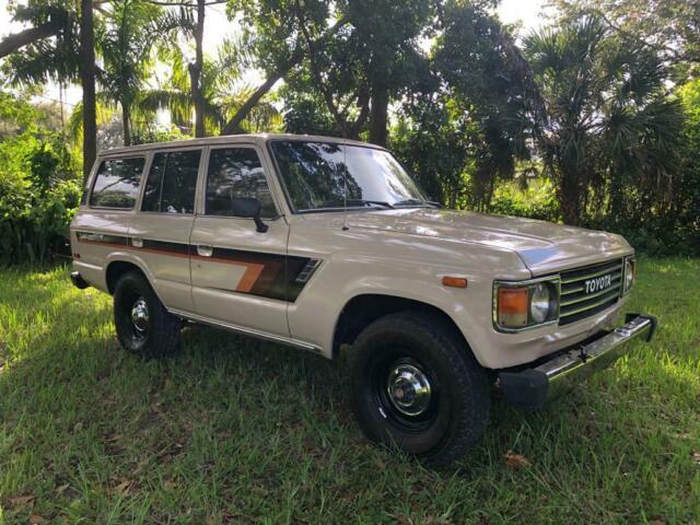 1982 Beige Toyota Land Cruiser SUV