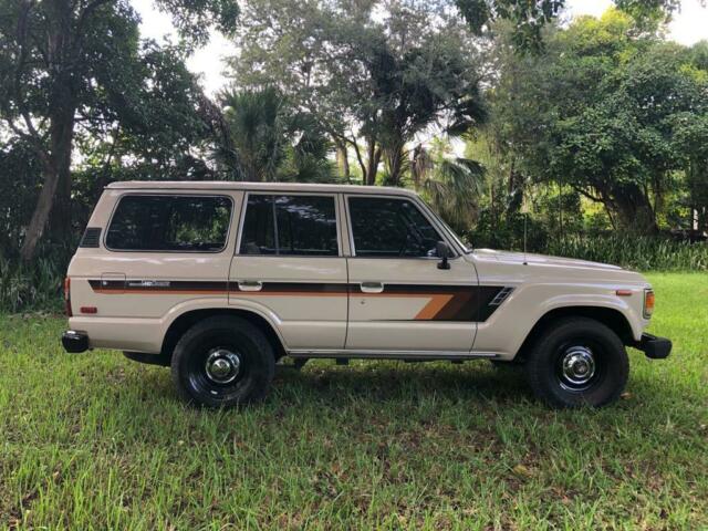 1982 Beige Toyota Land Cruiser SUV