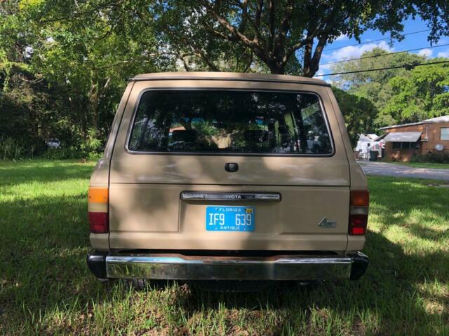 1982 Beige Toyota Land Cruiser SUV