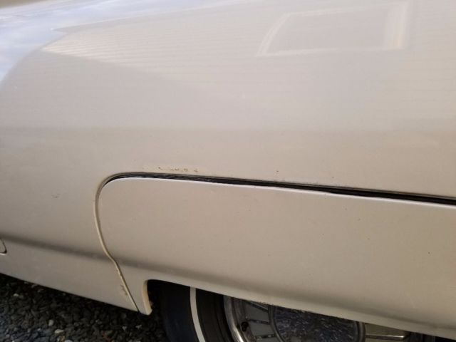 1961 White Ford Thunderbird Coupe