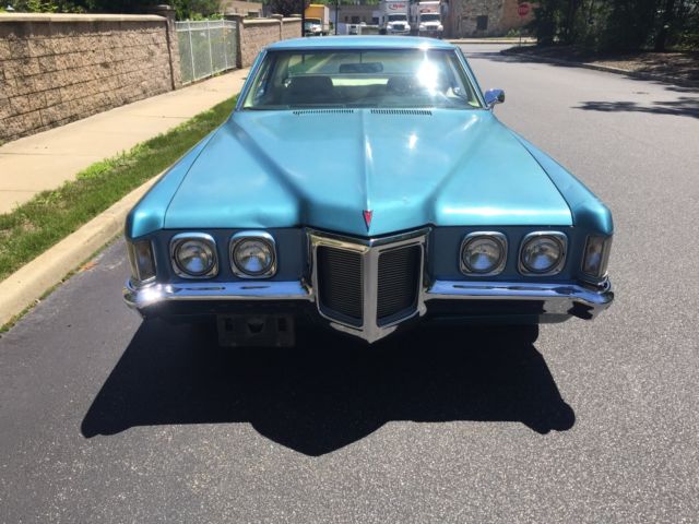 1969 Blue Pontiac Grand Prix Coupe