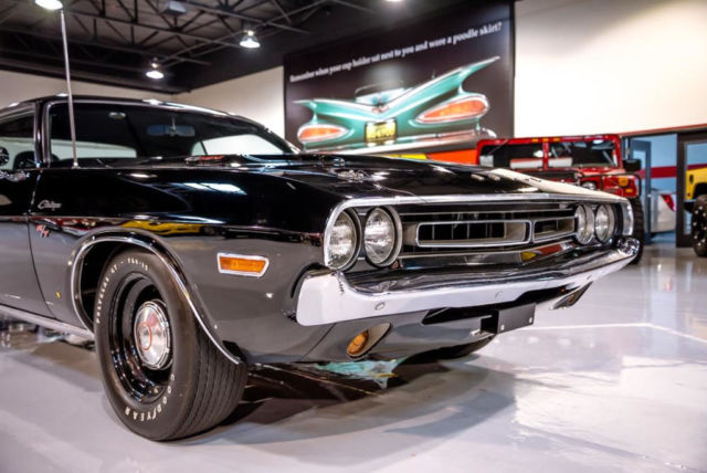 1971 Black Dodge Challenger Coupe