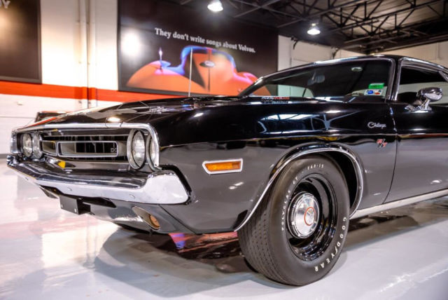 1971 Black Dodge Challenger Coupe